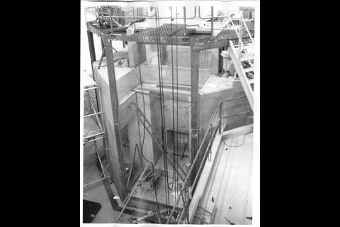 Imperial reactor under construction in spring 1964